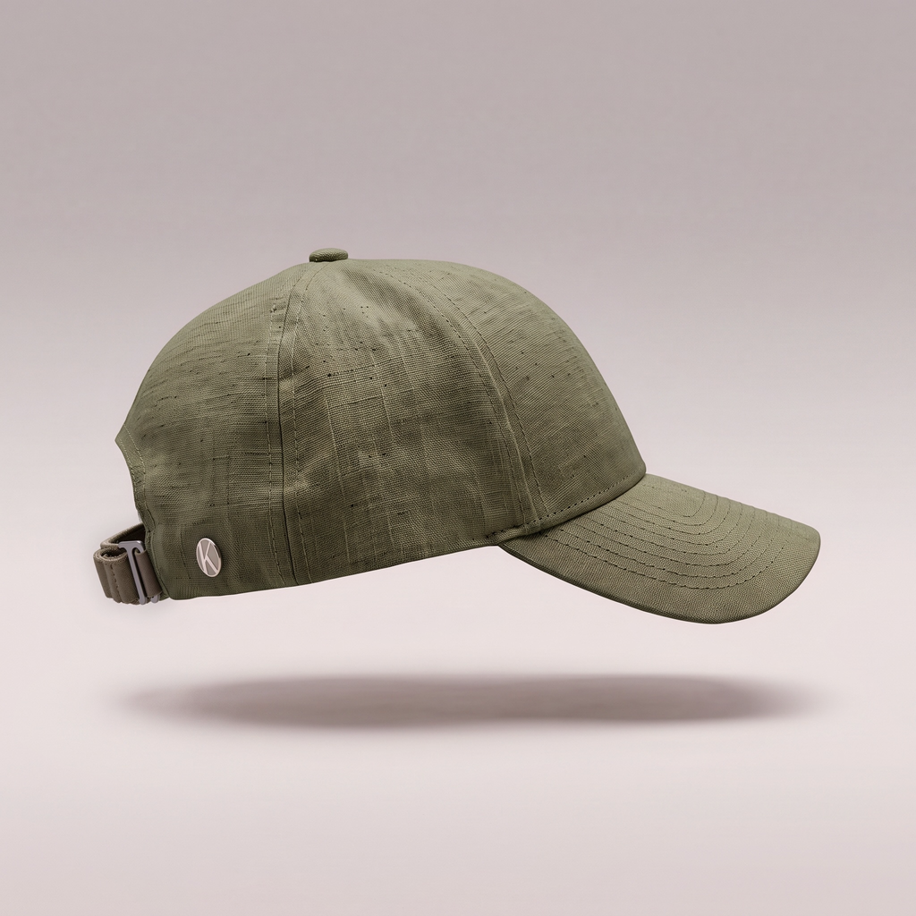 Linen Cap - Moss